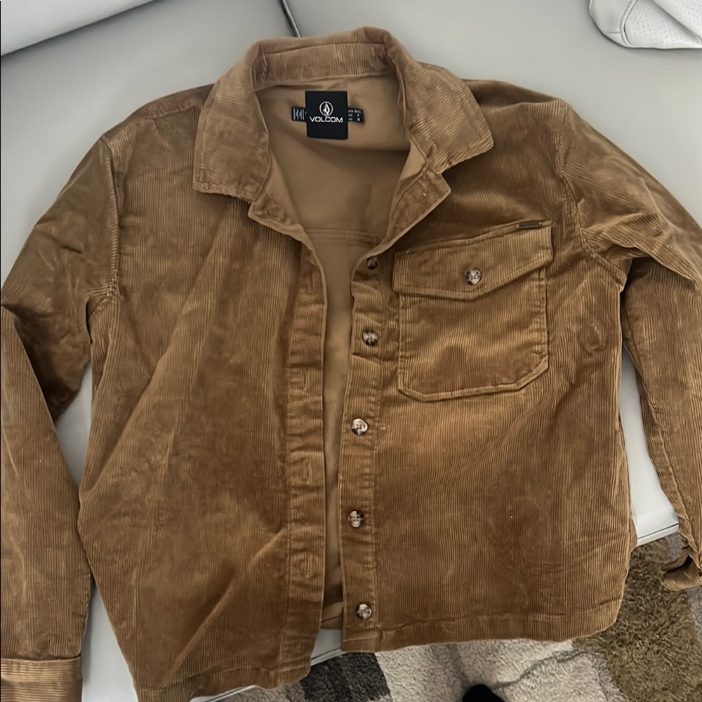 Volcom brand new Brown Corduroy Jacket